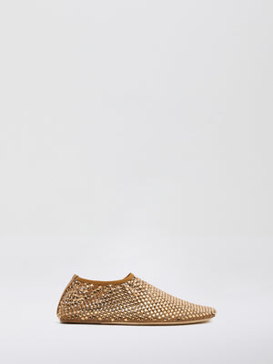 Minette Bezeled Flat