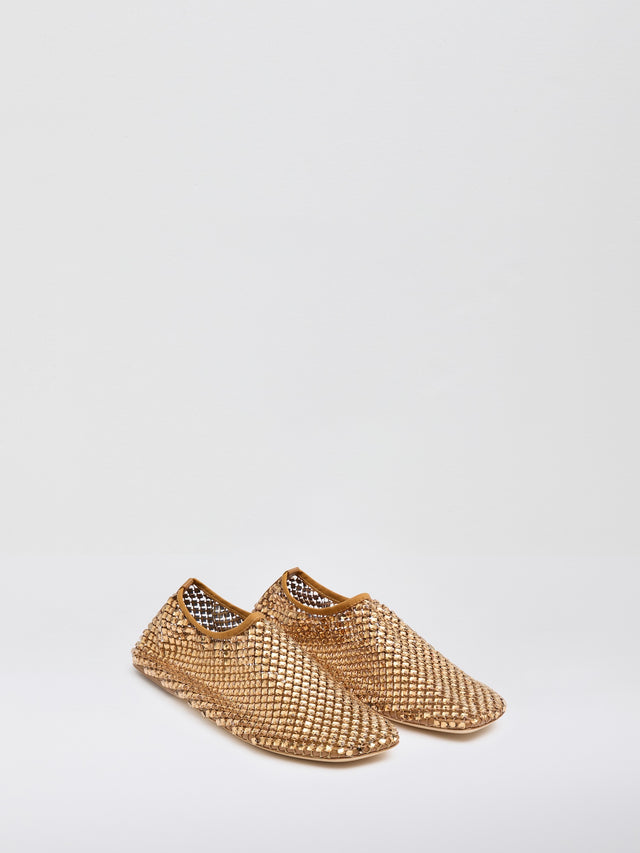 Minette Bezeled Flat