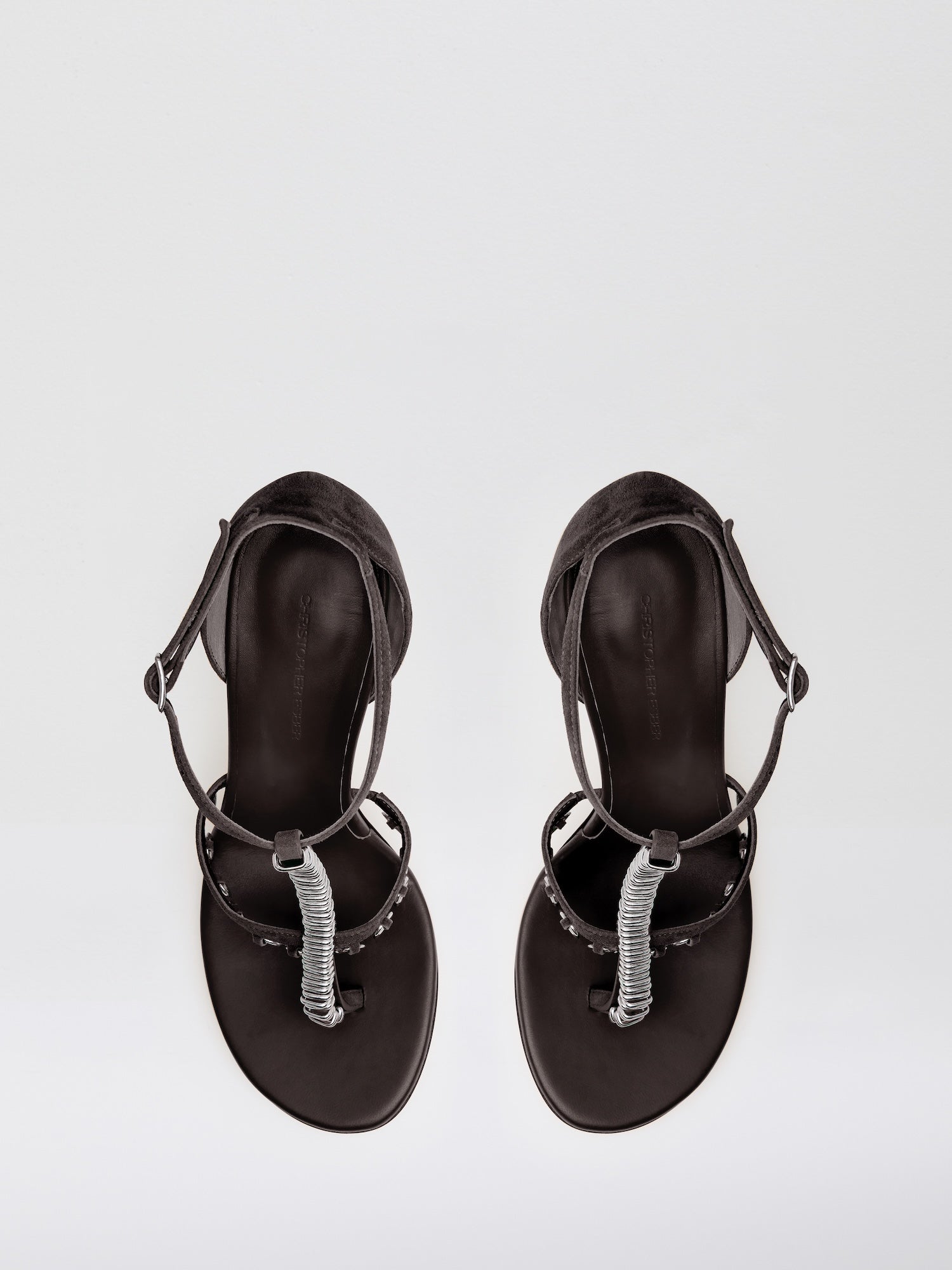 Ludo Pierced Suede Heel