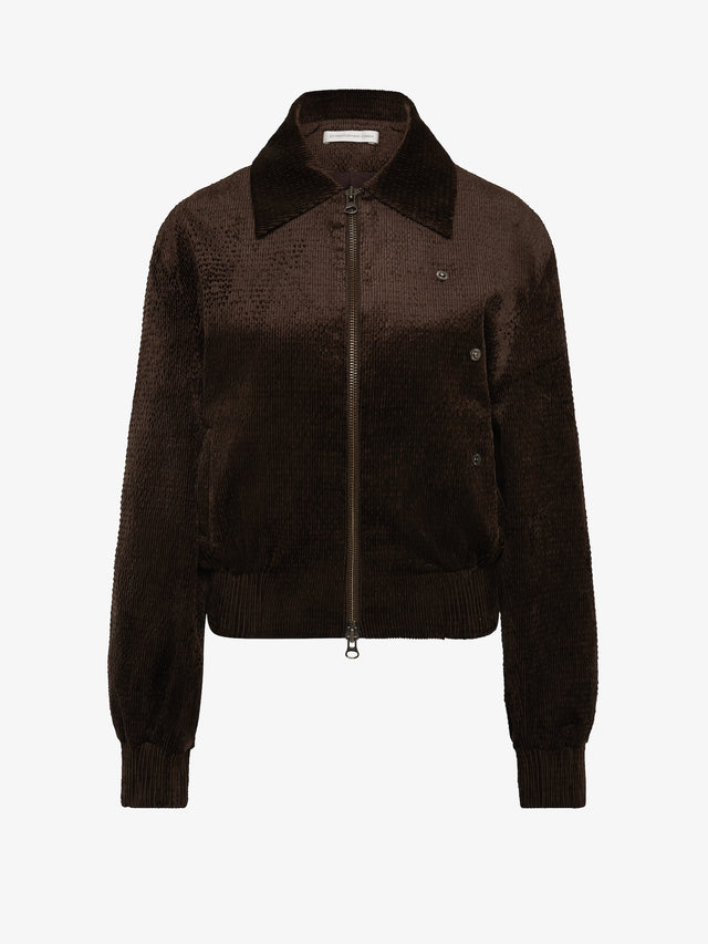Lapped Flight Corduroy Bomber Jacket