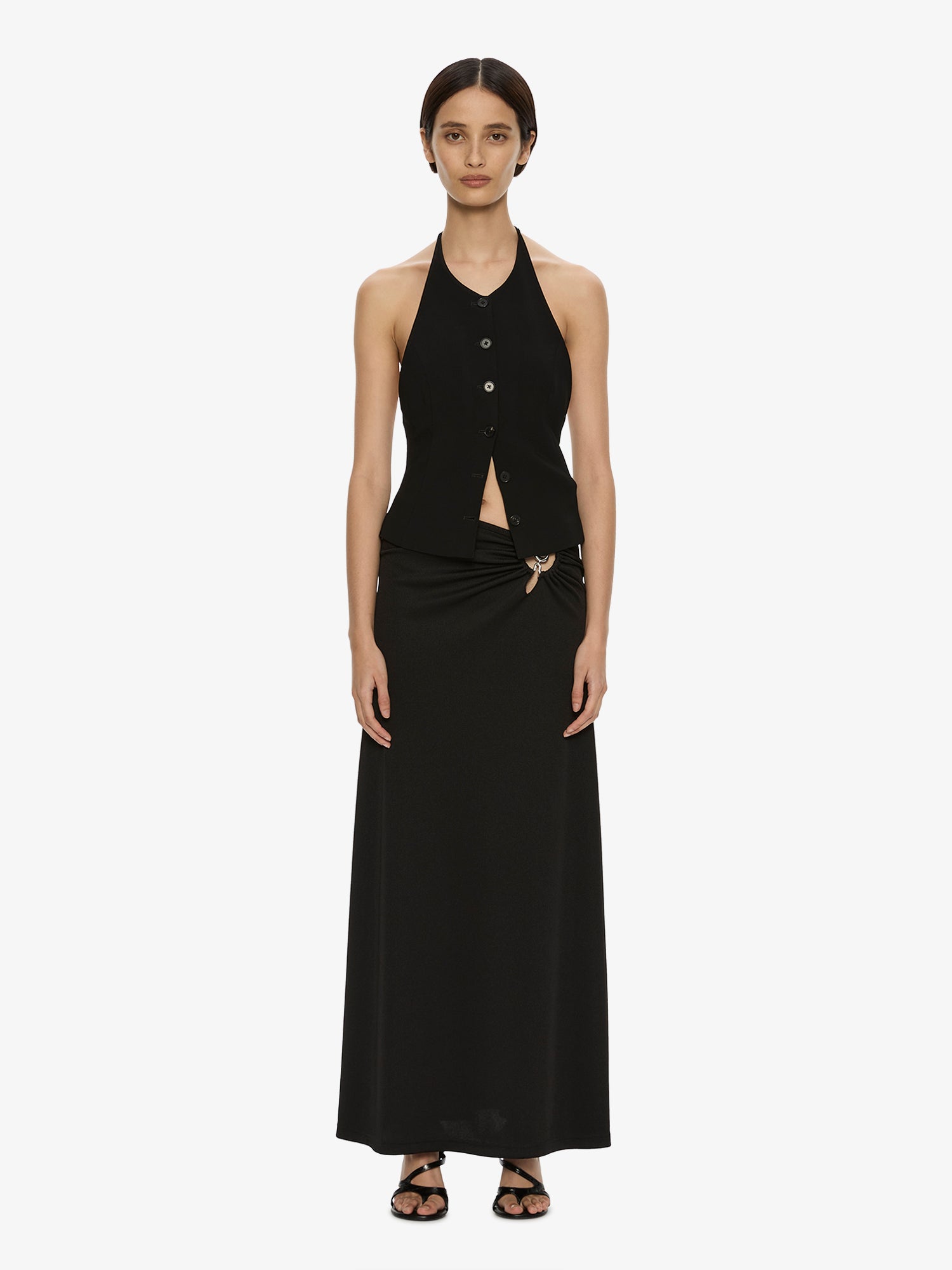 Droplet Pendant Tailored Vest