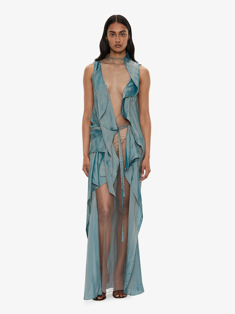 Kacere Towel Drape Column Skirt - Image 1