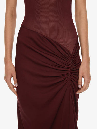 Fusion Ruched Tee Gown