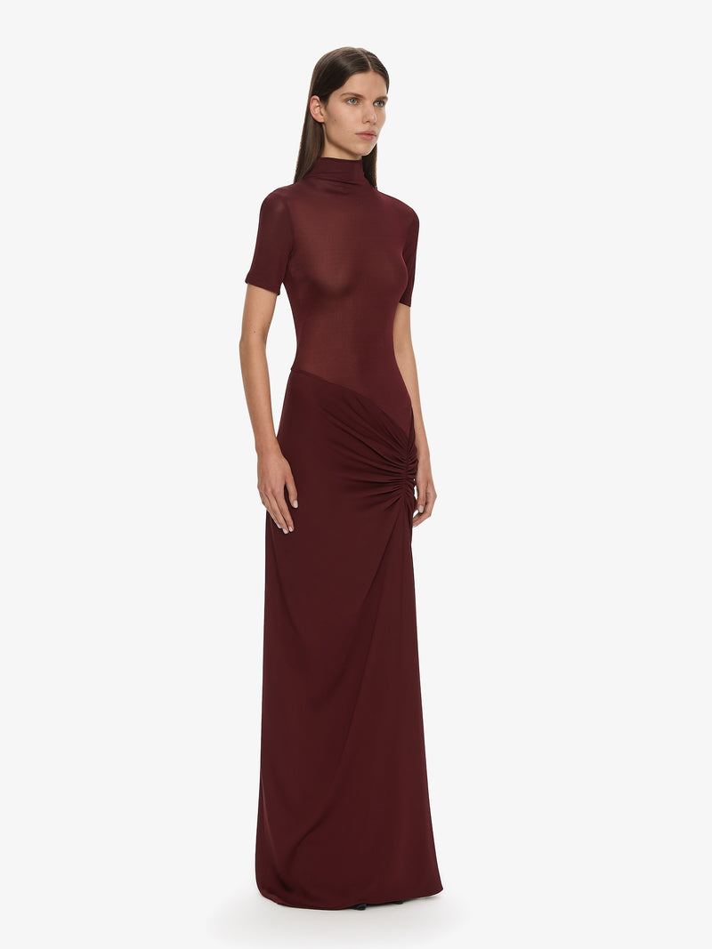 Fusion Ruched Tee Gown - Image 3