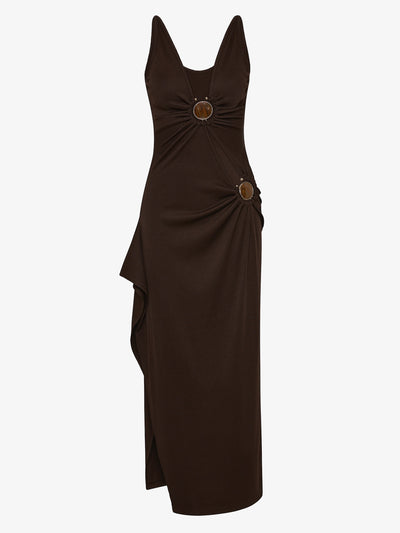 Mineral Stone Cascade Tank Dress
