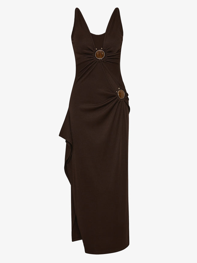 Mineral Stone Cascade Tank Dress