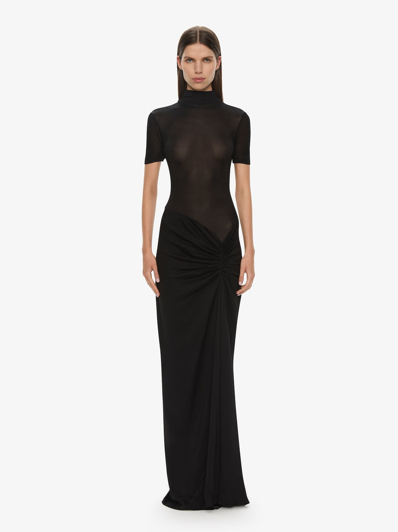 Fusion Ruched Tee Gown - Image 1