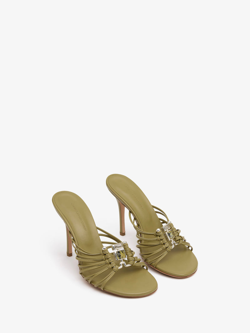 Bezel Quartz Caged Heel - Image 2