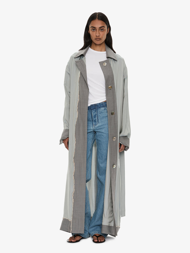 Retract Tailored Duster Coat
