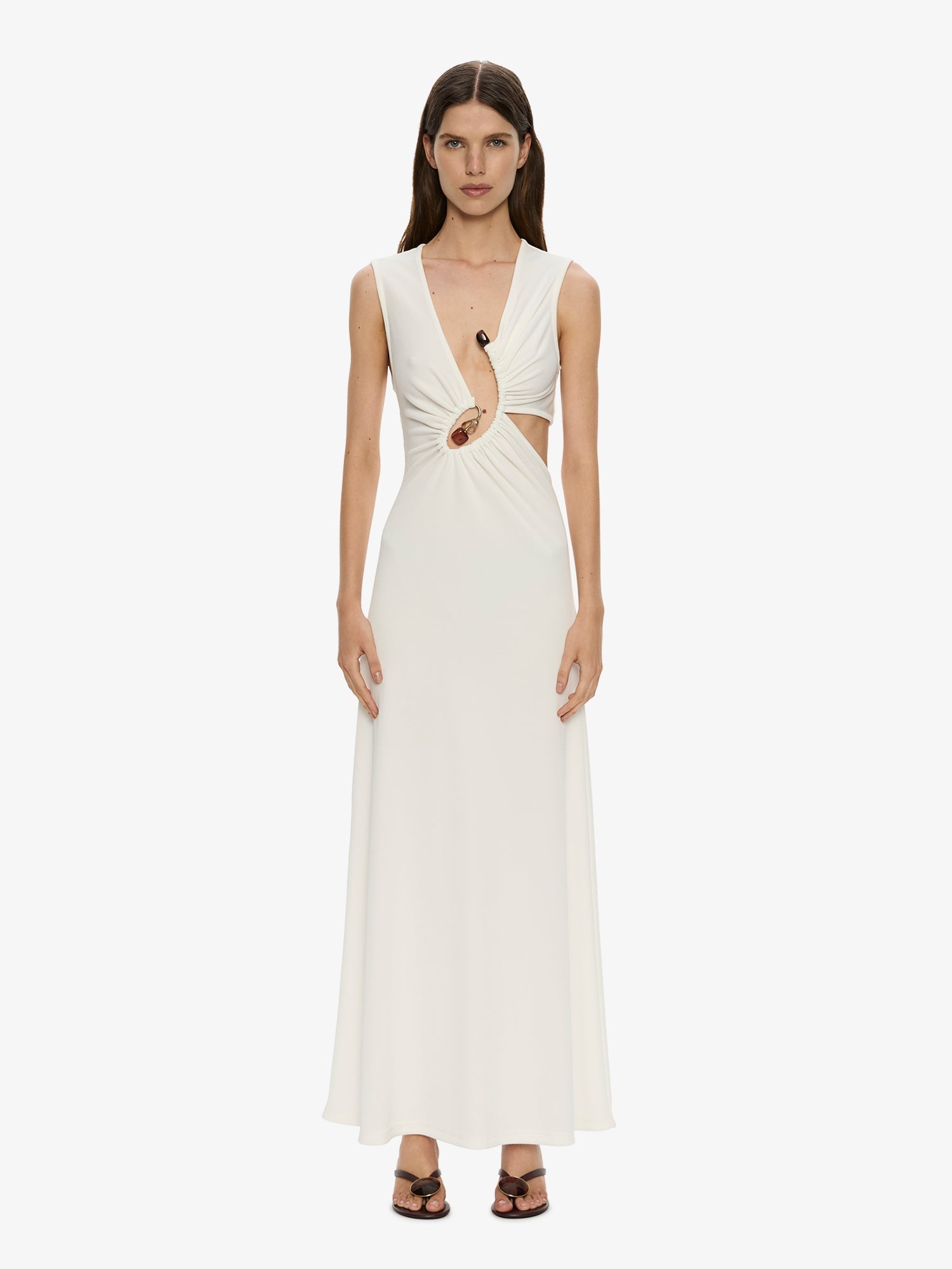 Spiral Crystal Tank Dress