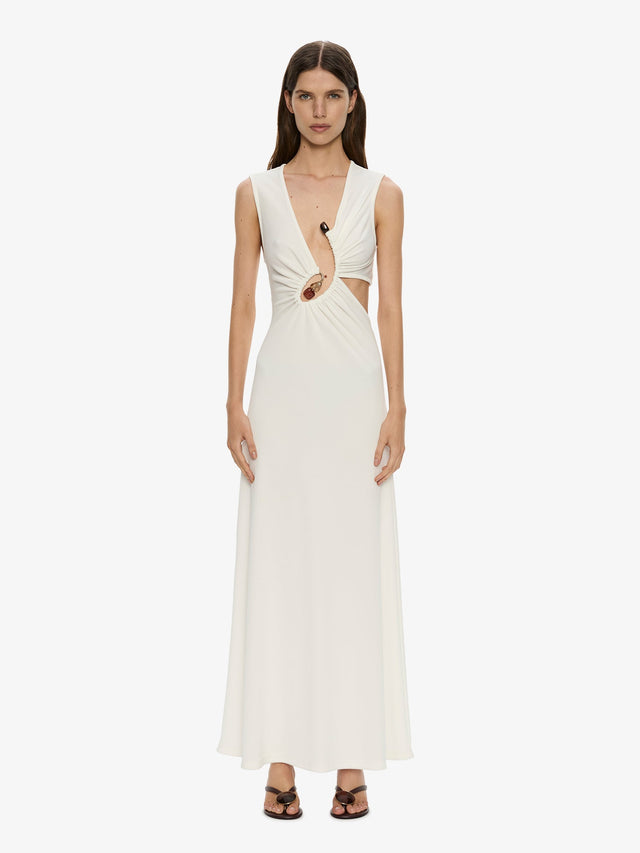 Spiral Crystal Tank Dress