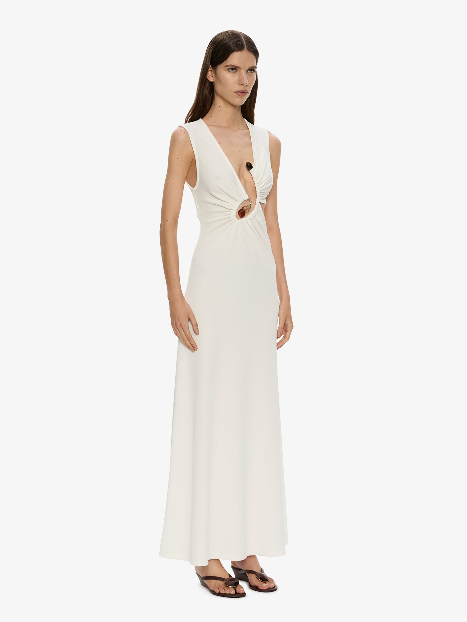 Spiral Crystal Tank Dress
