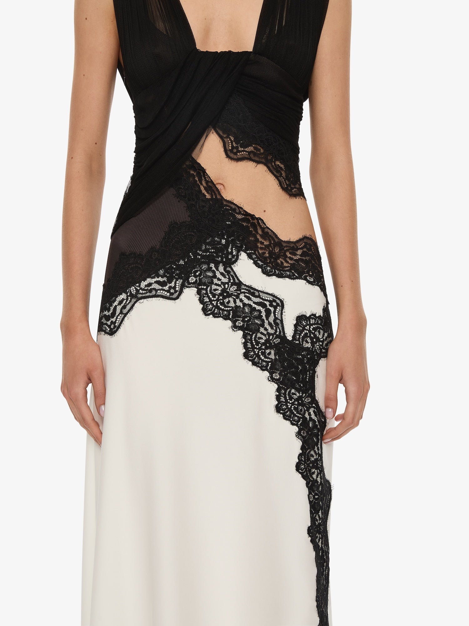 Baile Wrapped Tulle Tank Dress