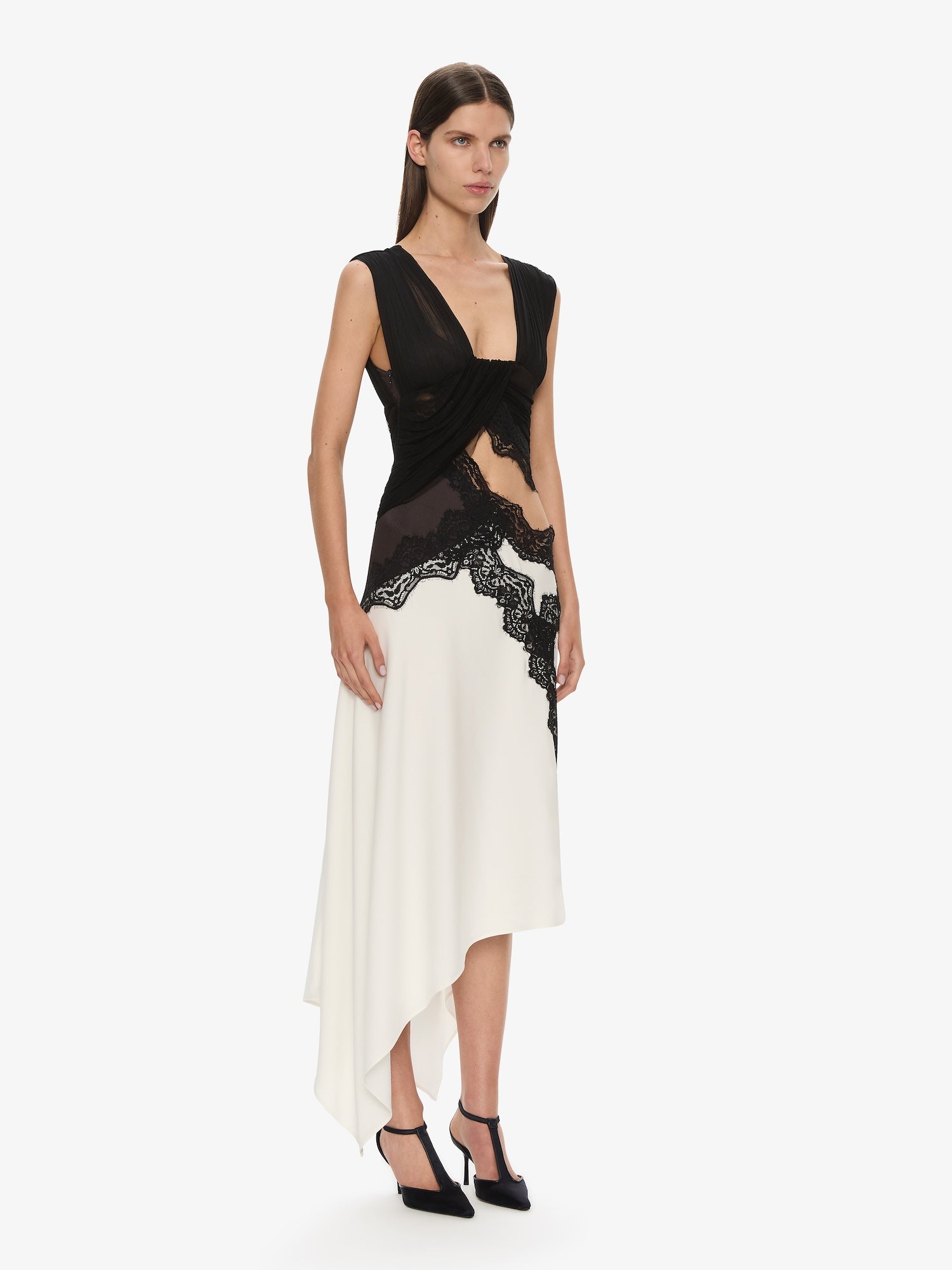 Baile Wrapped Tulle Tank Dress