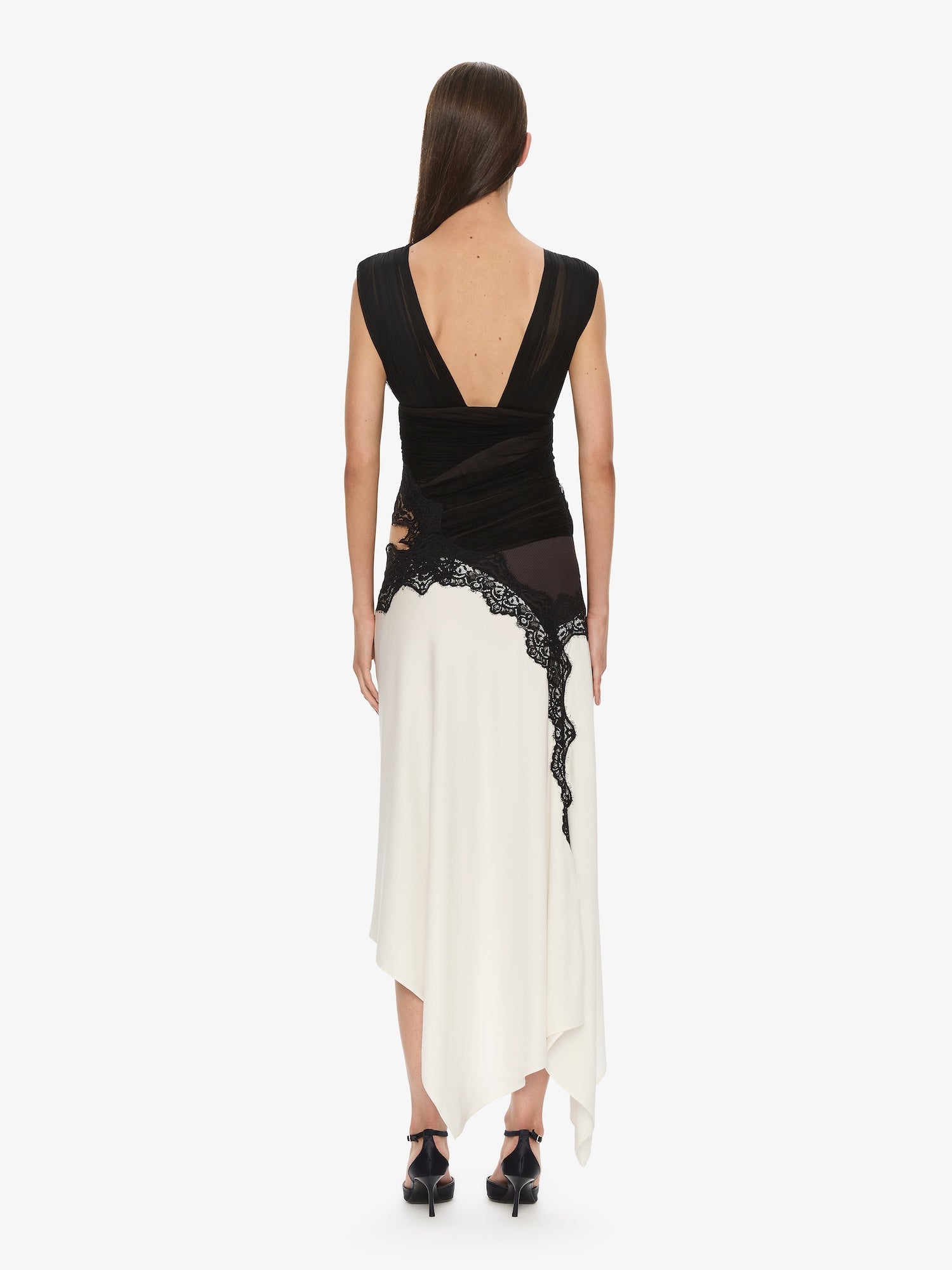 Baile Wrapped Tulle Tank Dress