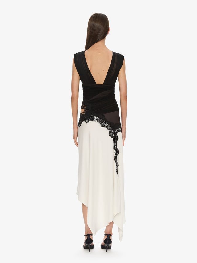 Baile Wrapped Tulle Tank Dress