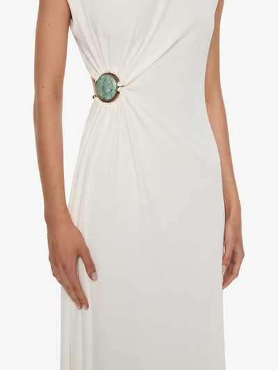 Mineral Stone Ruched Tank Dress