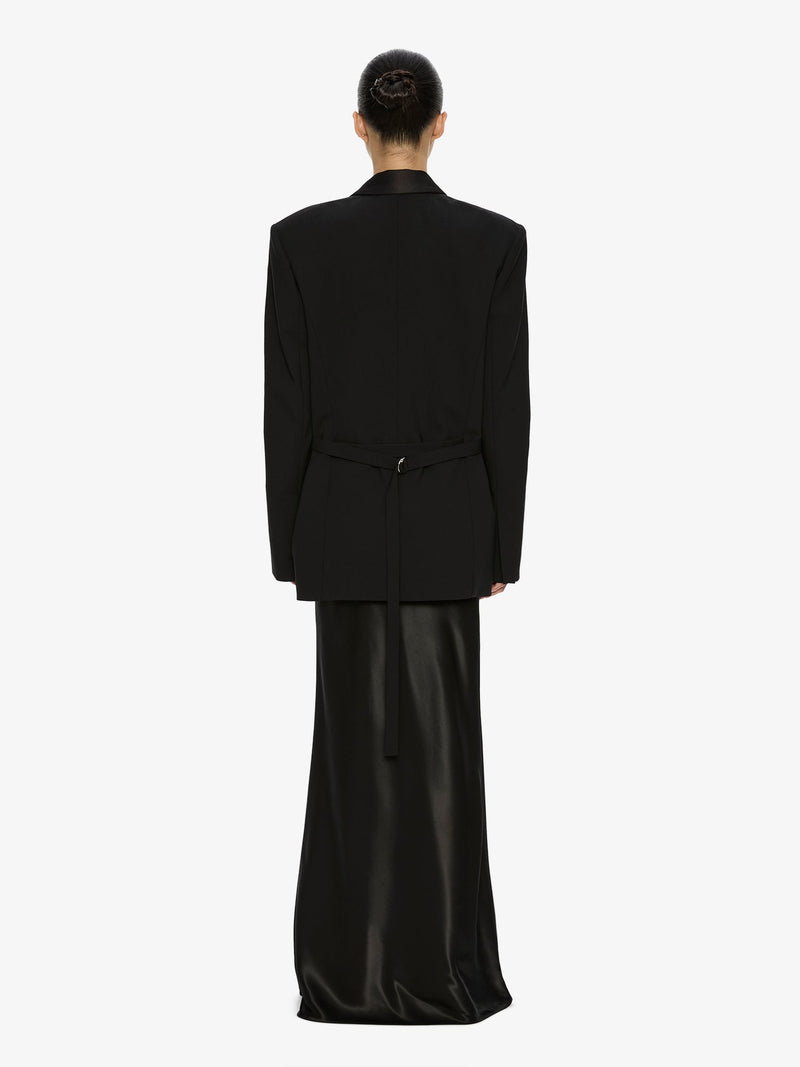 Tuxedo Contrast Wool Blazer - Image 5