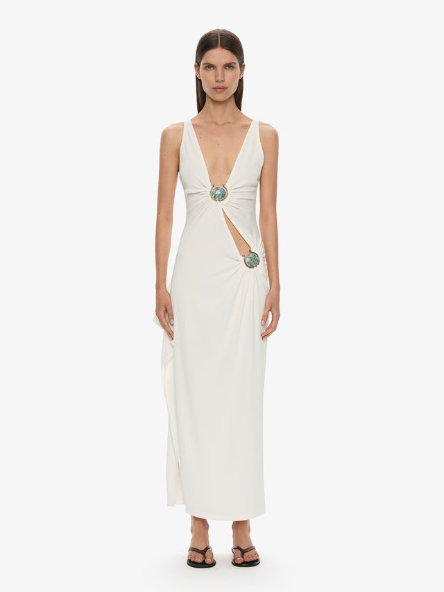Mineral Stone Cascade Tank Dress