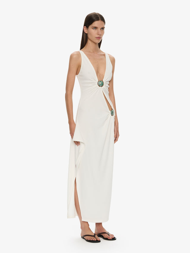 Mineral Stone Cascade Tank Dress