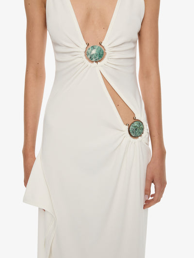 Mineral Stone Cascade Tank Dress