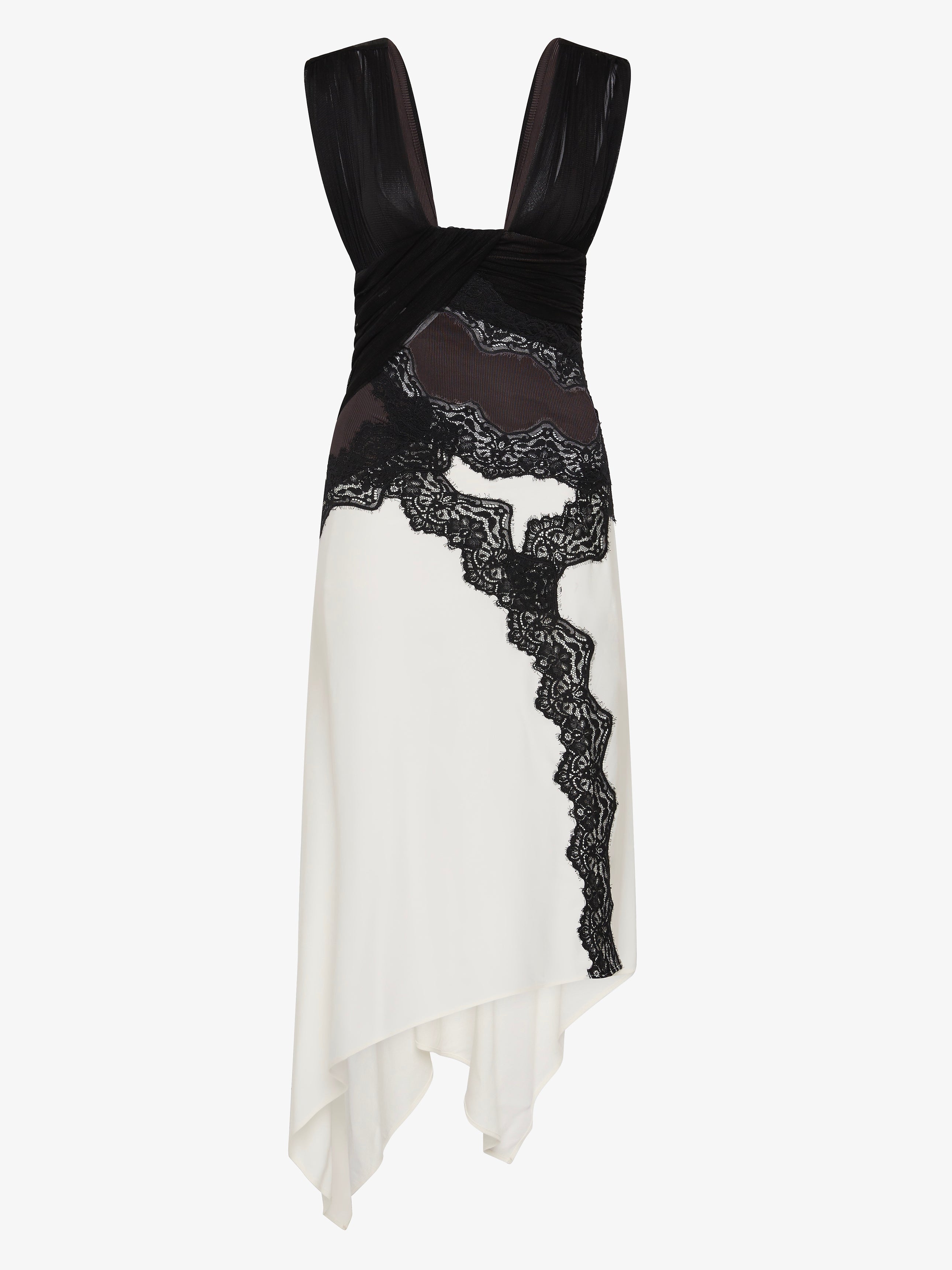 Baile Wrapped Tulle Tank Dress