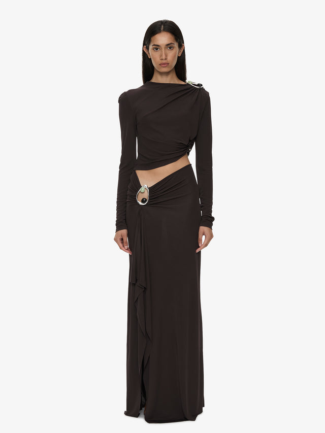 Orica Crystal Cascade Jersey Skirt