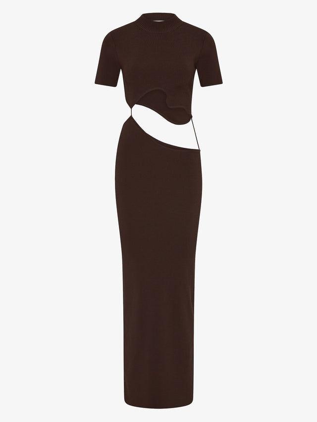 Maparadita Lattice Separation Dress