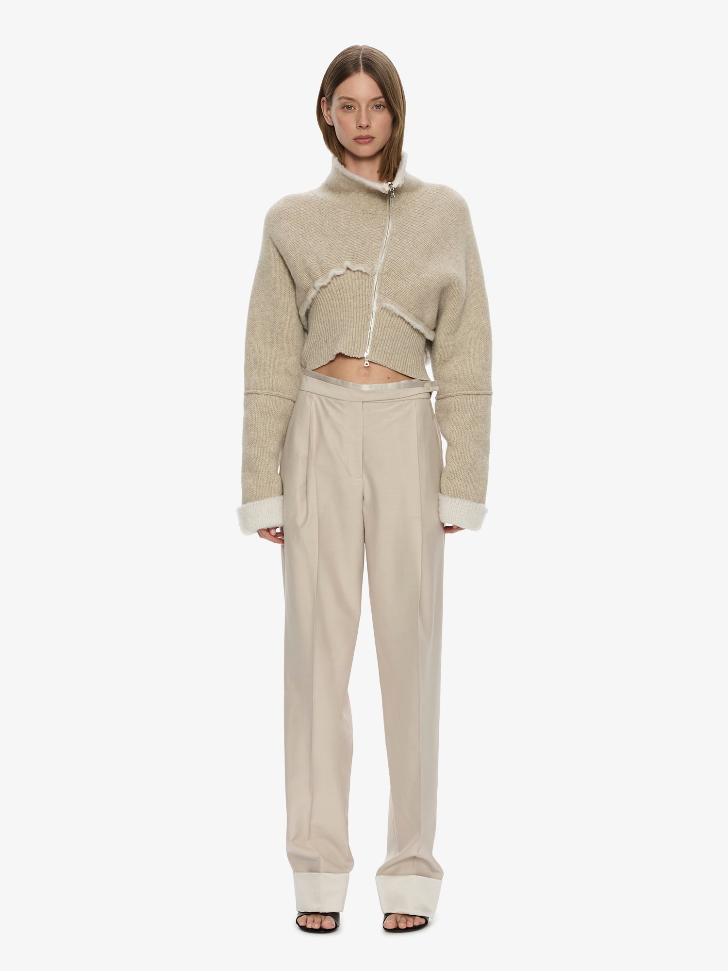 Rowan Sateen Cuffed Trouser