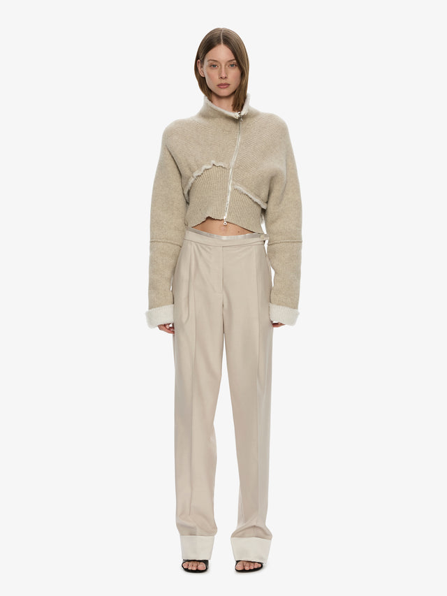 Rowan Sateen Cuffed Trouser
