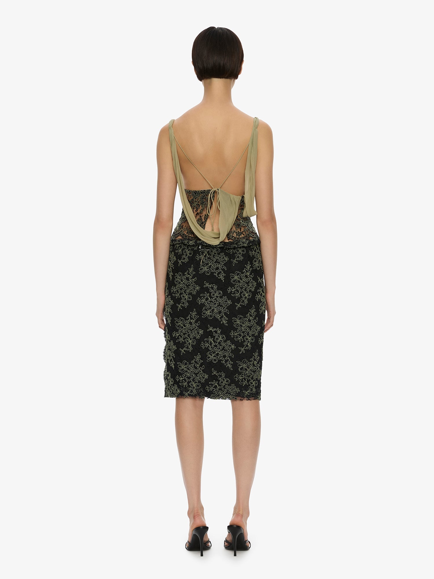 Aluna Lace Draped Top
