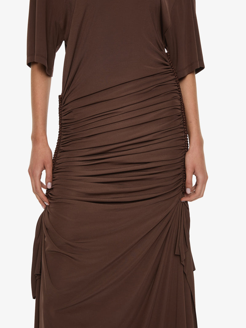 Shibari Jersey Ruche Tee Dress - Image 2