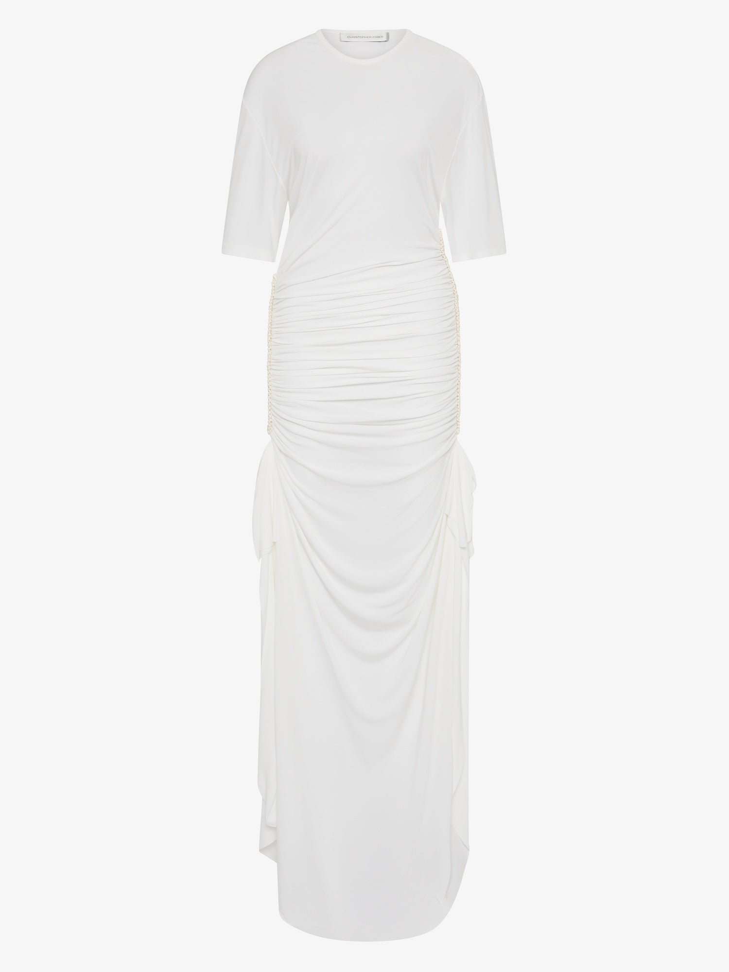 Shibari Jersey Ruche Tee Dress