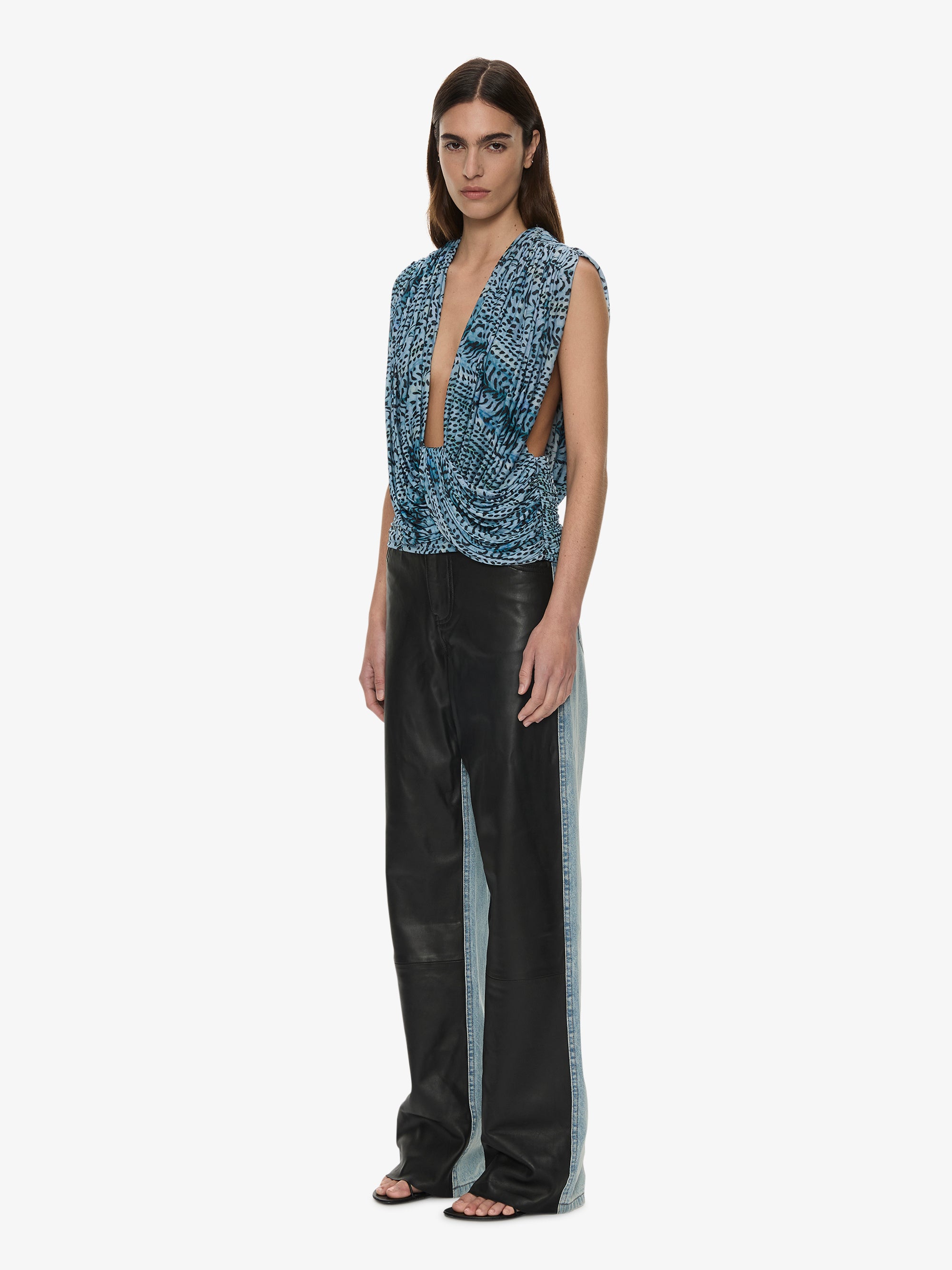 Ripple Drape Top