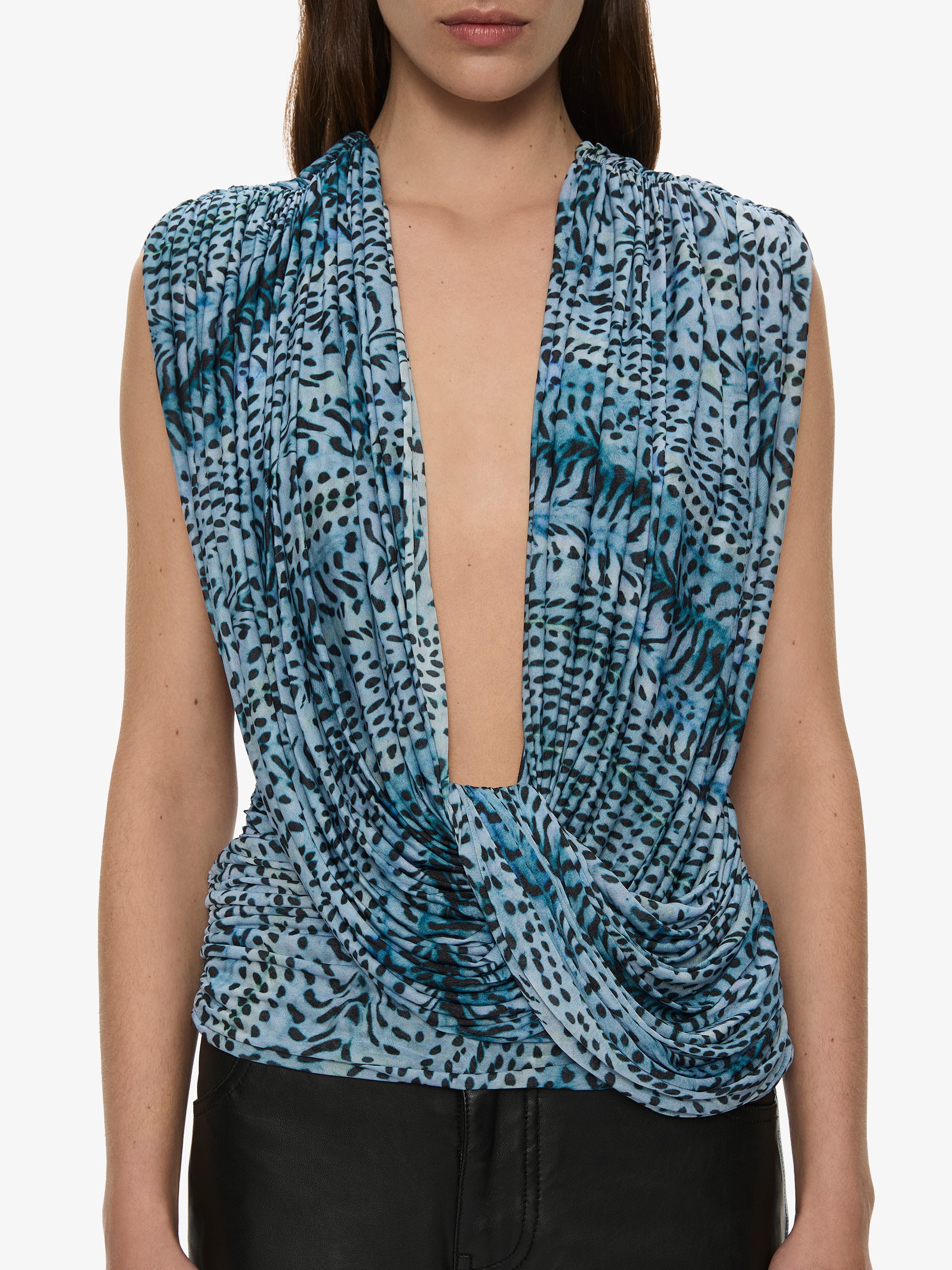Ripple Drape Top