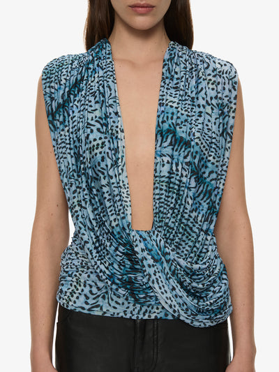 Ripple Drape Top