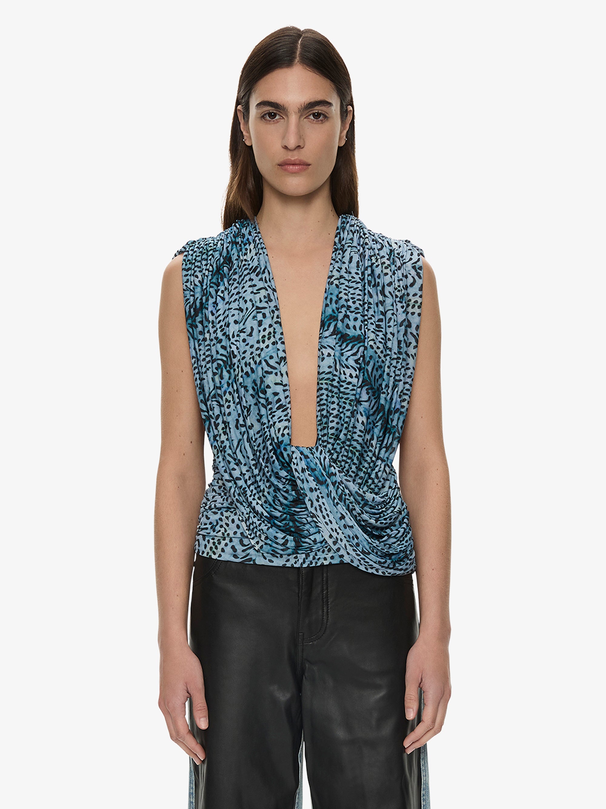 Ripple Drape Top