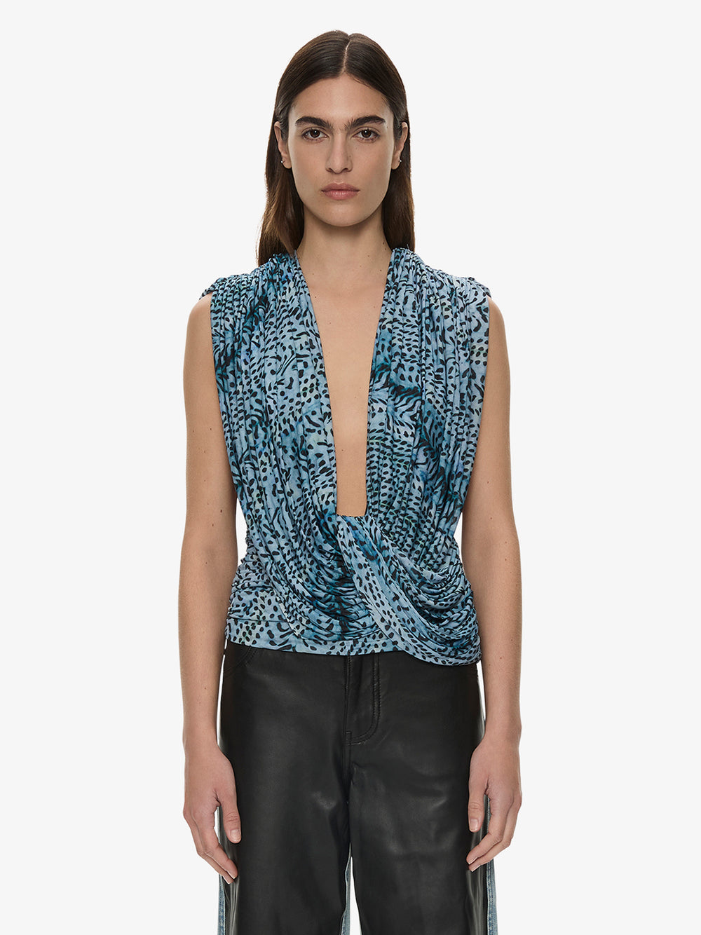 Ripple Drape Top
