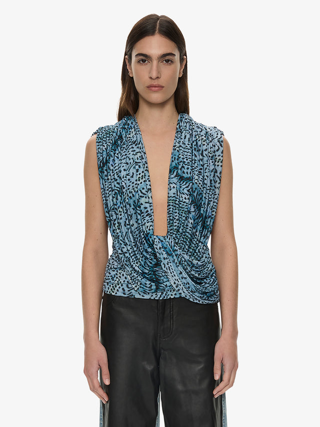 Ripple Drape Top