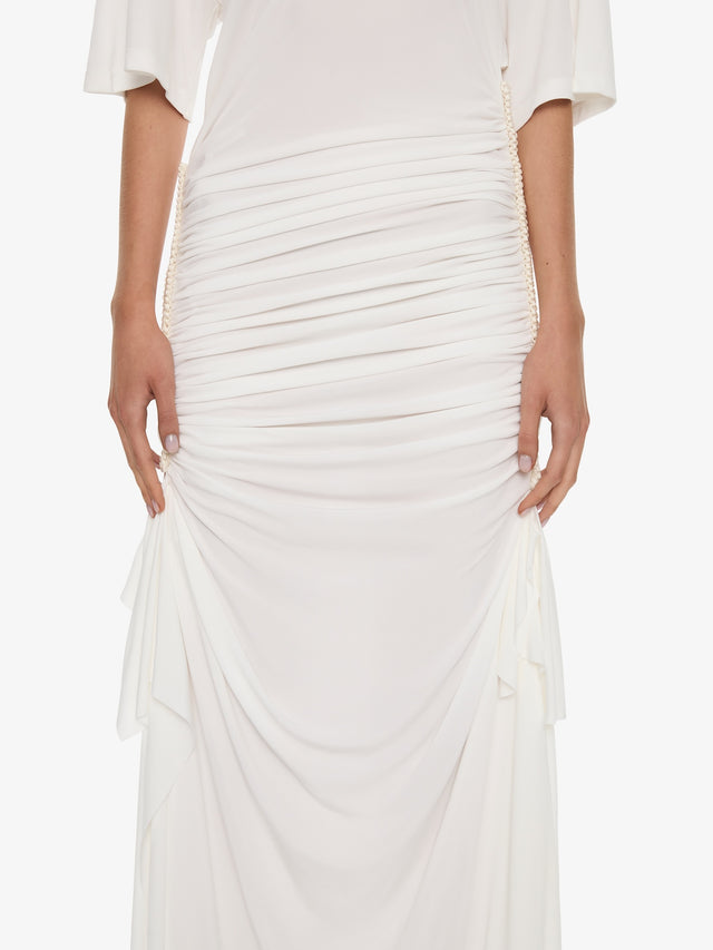 Shibari Jersey Ruche Tee Dress