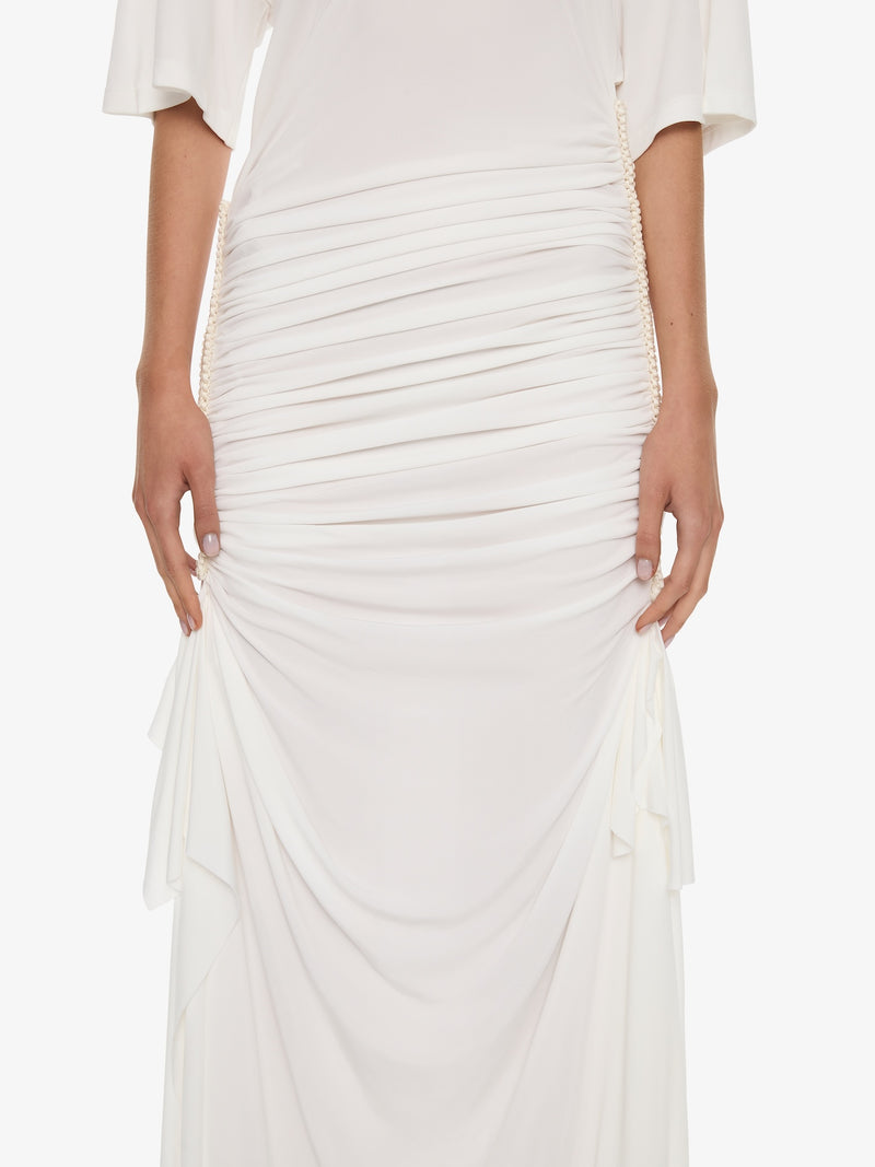 Shibari Jersey Ruche Tee Dress - Image 2