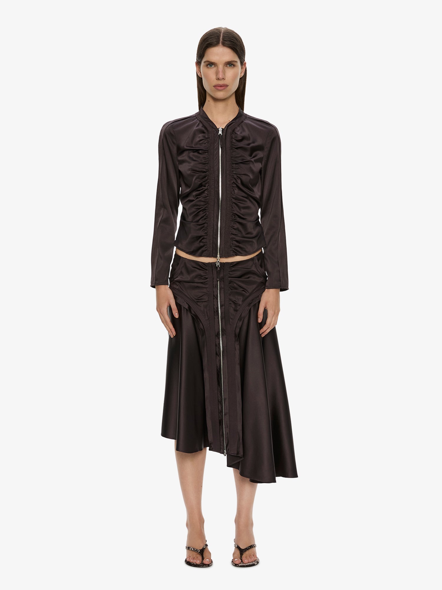 Invert Silk Gwen Skirt