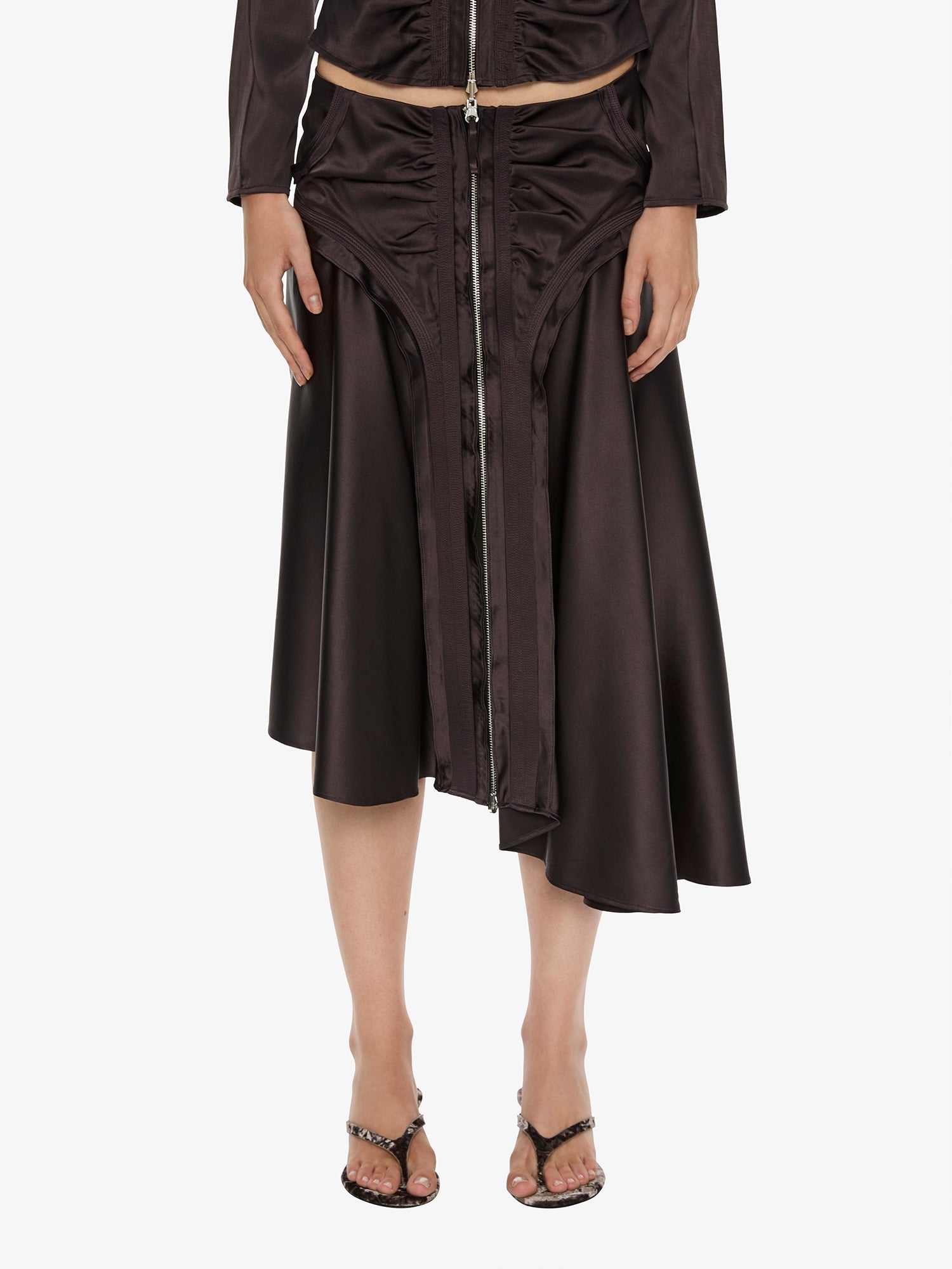 Invert Silk Gwen Skirt