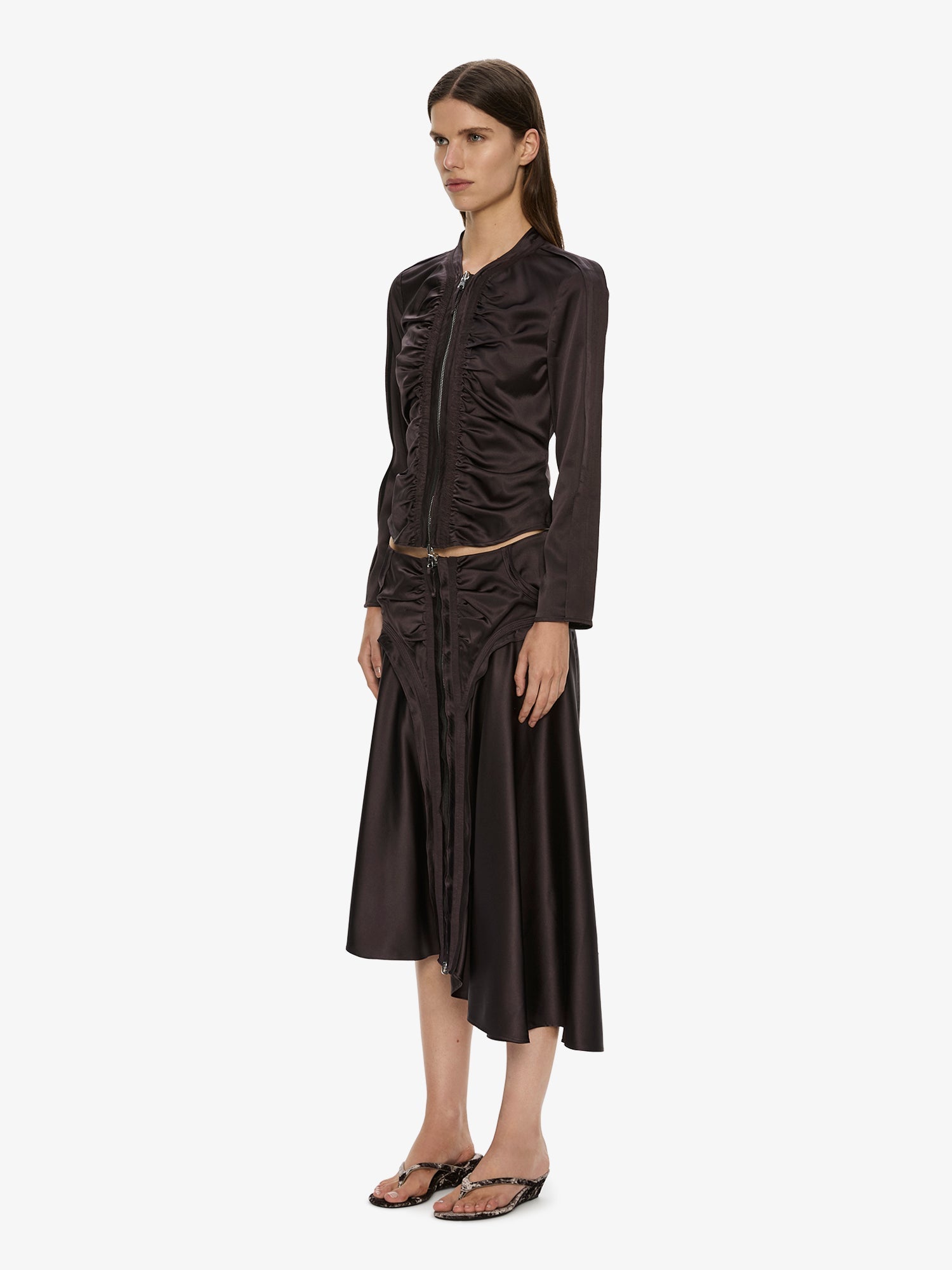 Invert Silk Gwen Skirt