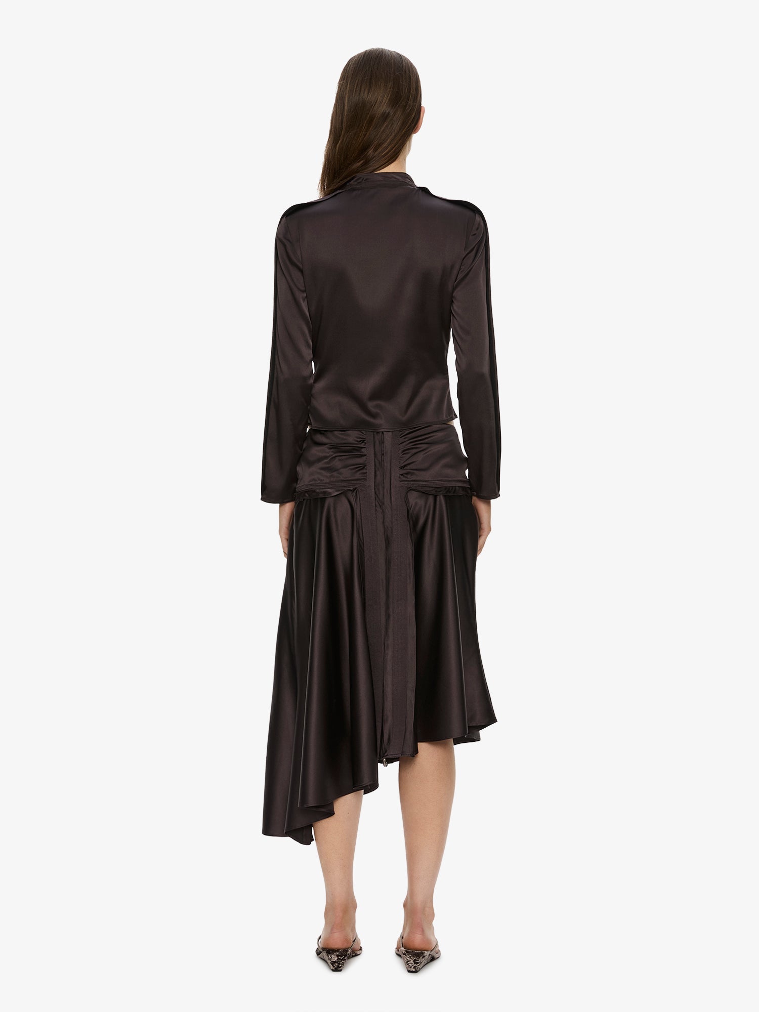 Invert Silk Gwen Skirt