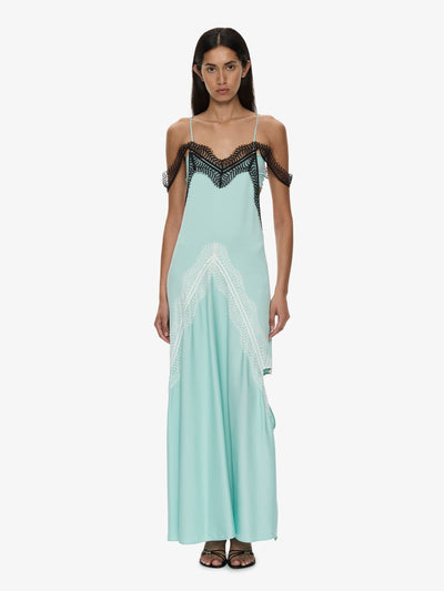 Keira Split Lace Cutaway Dress