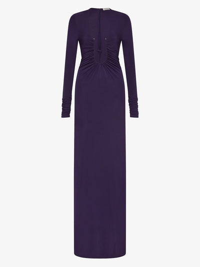 Arced Palm Long Sleeve Dress
