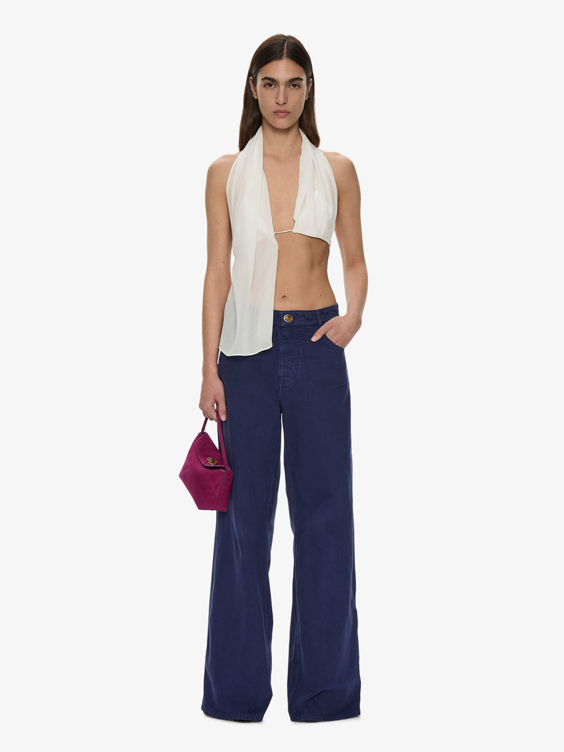 Silk Scarf Chain Bra Top - Image 4