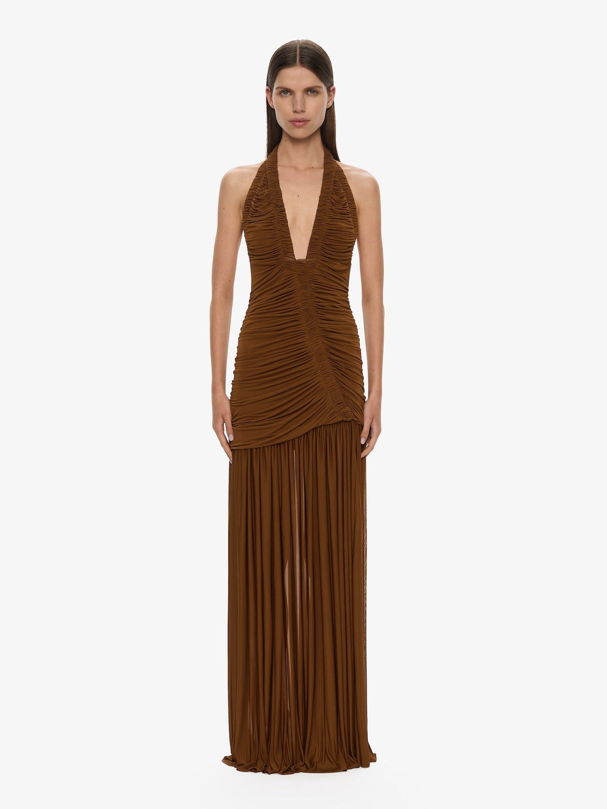 christopher esber orion maxi dress Color:Florals Trancoso Coral Floral Print Rich in texture brand_avinci