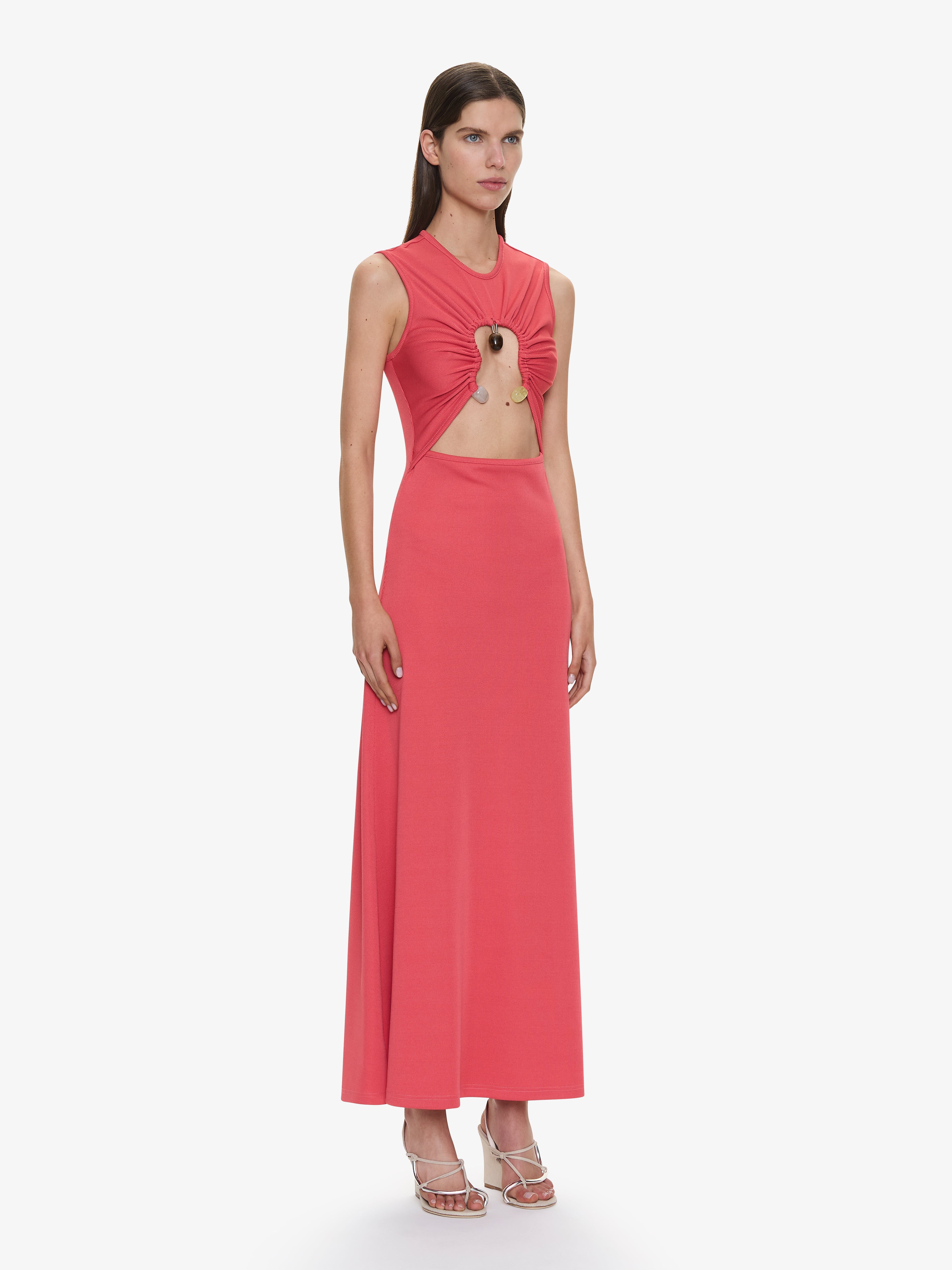 Hiero Crystal Disconnect Tank Dress